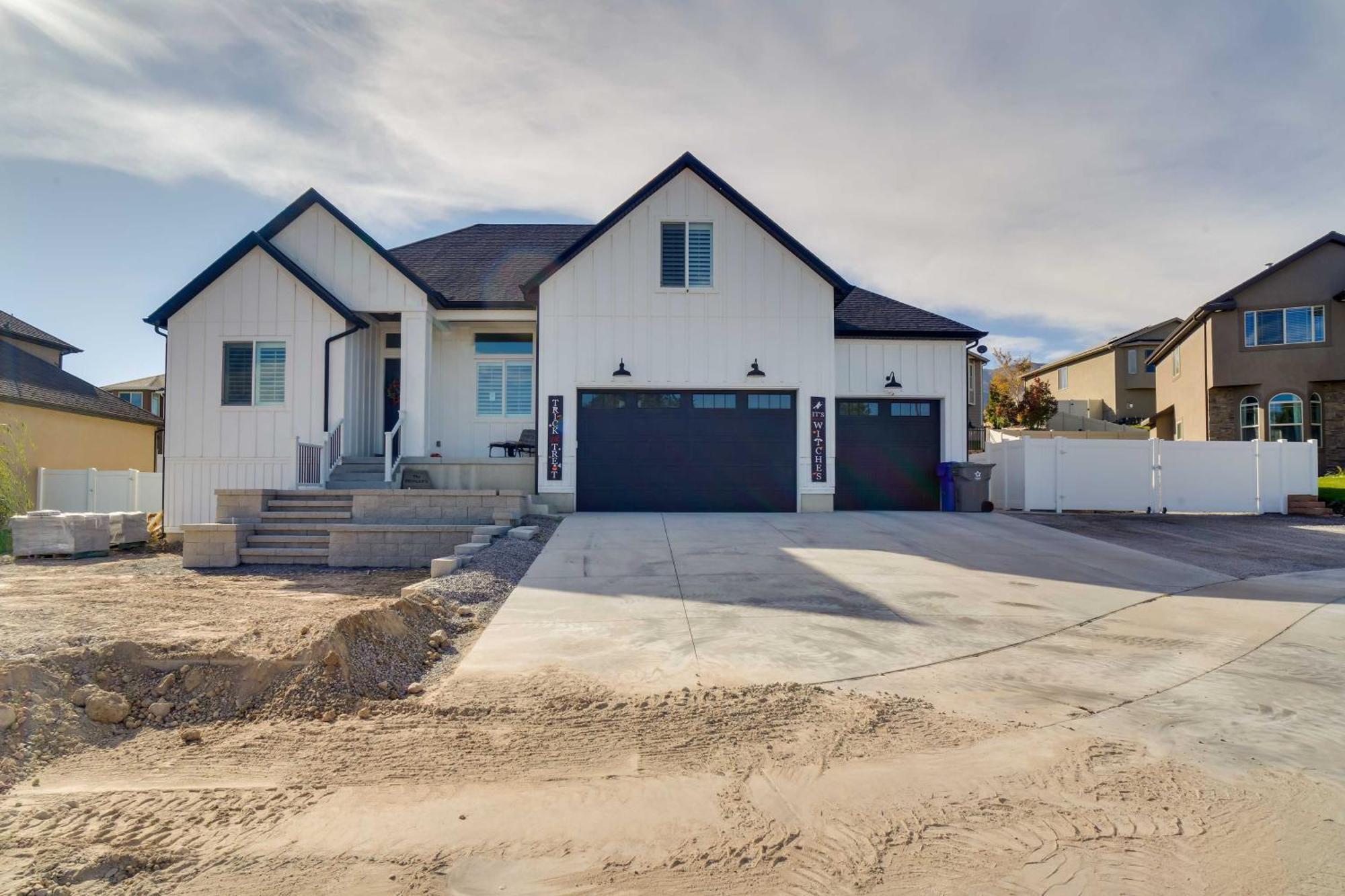 Contemporary Home With Grill Near Utah Lake! Saratoga Springs Luaran gambar